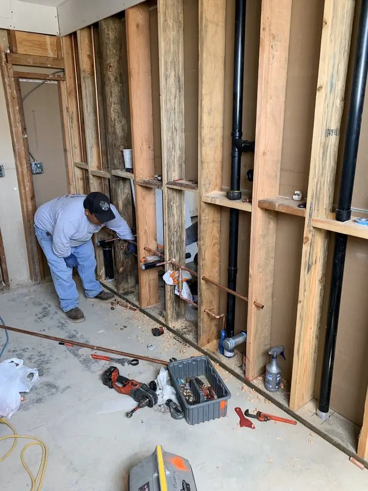 Commercial rough-in plumbing for Commercial Plumbing in Holtville